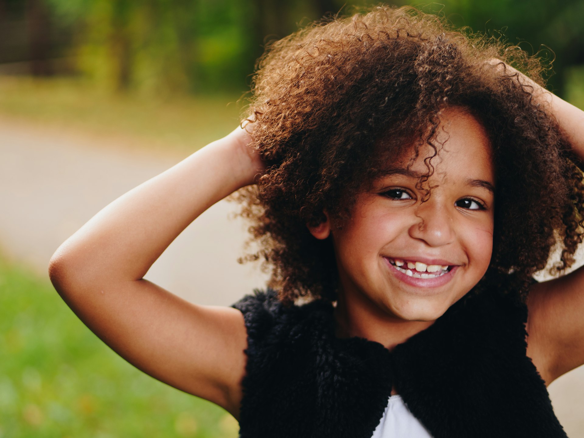 Moda de niña para exterior