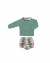 CONJUNTO PANTALON CUADROS - 26582