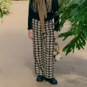 Pantalon Largo Pata De Gallo - 5756